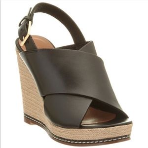 Andre Assous Cora Leather Espadrilles Wedge